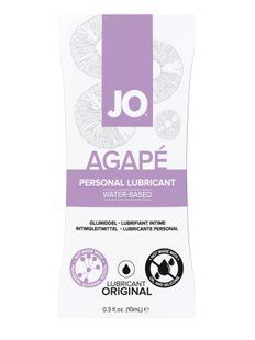 Пробник лубриканта на водной основе JO Agape Lubricant ORIGINAL (10 мл) картинка