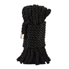 Роскошная веревка для Шибари Zalo Bondage Rope Black картинка