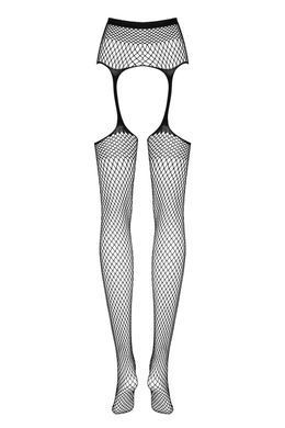 Сексуальные чулки с поясом Obsessive Garter stockings S815, размер S/M/L картинка