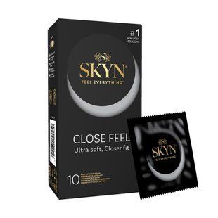Презервативы безлатексные SKYN Close Feel, уменьшенный размер (10 шт) картинка
