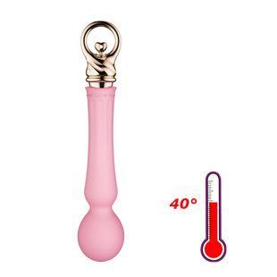 Вібромасажер із підігрівом Zalo Sweet Magic Confidence Wand Fairy Pink (діаметр 4,2 см) зображення