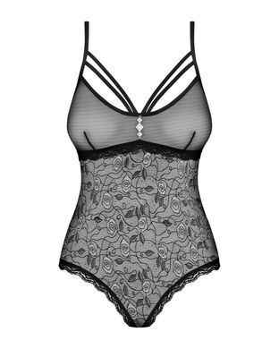 Сексуальное кружевное боди с доступом Obsessive 818-TED-1 teddy, размер XS/S картинка