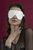 Маска закрита Feral Feelings - Blindfold Mask біла зображення