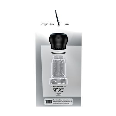 Мастурбатор Kiiroo Feel Pocket Crystal совместим с PowerBlow картинка
