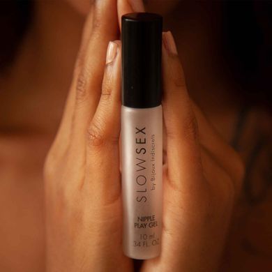Бальзам для сосків з ментолом Bijoux Indiscrets SLOW SEX Nipple play gel (10 мл) зображення
