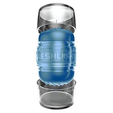 Мастурбатор двосторонній: вагіна та анус Fleshlight Quickshot Alien зображення