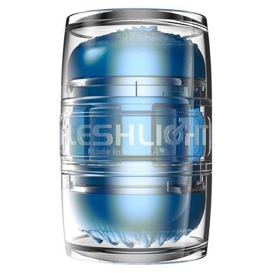 Мастурбатор двосторонній: вагіна та анус Fleshlight Quickshot Alien зображення