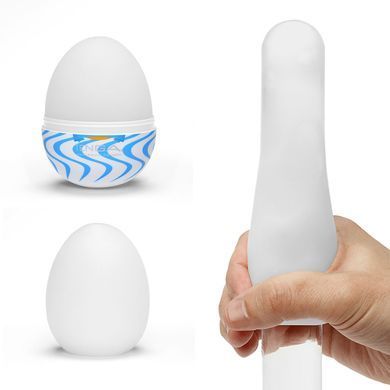 Мастурбатор - яйце Tenga Egg Wind (Зигзаги) зображення
