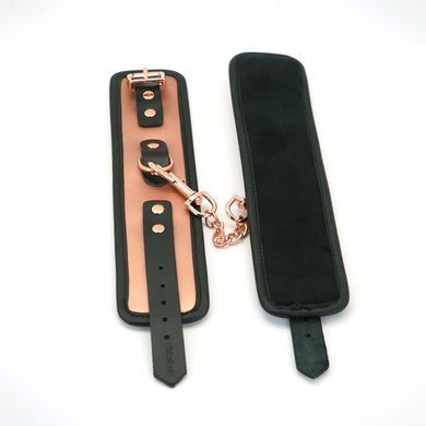 Шкіряні наручники Liebe Seele Rose Gold Memory Wrist Cuff зображення