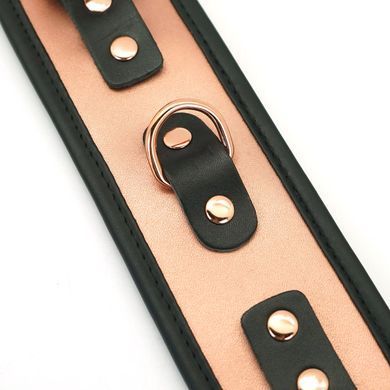 Шкіряні наручники Liebe Seele Rose Gold Memory Wrist Cuff зображення
