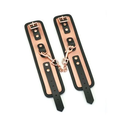 Шкіряні наручники Liebe Seele Rose Gold Memory Wrist Cuff зображення