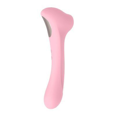 Вакуумный клиторальный стимулятор с вибрацией Femintimate Daisy Massager Pink (диаметр 4,2 см) картинка