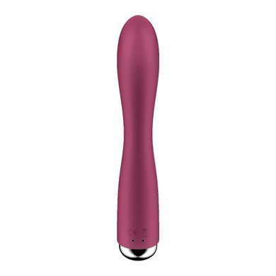 Вибратор-кролик с ротацией Satisfyer Spinning Rabbit 1 Red (диаметр 3,5 см) картинка