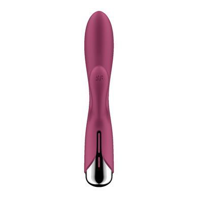 Вибратор-кролик с ротацией Satisfyer Spinning Rabbit 1 Red (диаметр 3,5 см) картинка