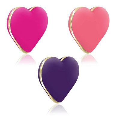 Кліторальний вібратор-сердечко Rianne S Heart Vibe Rose, рожевий зображення