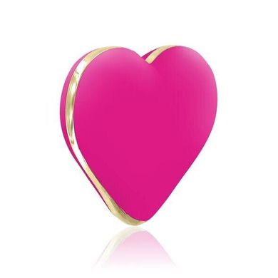 Клиторальный вибратор-сердечко Rianne S Heart Vibe Rose, розовый картинка