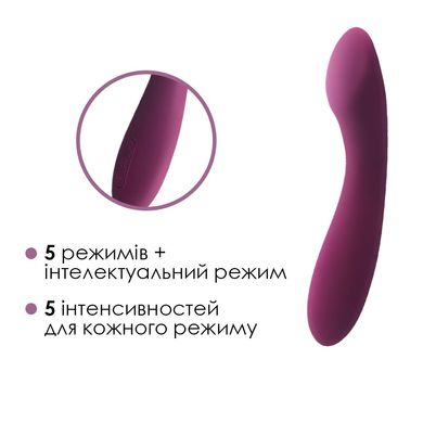 Вибратор для точки G с интеллектуальным режимом Svakom Amy 2 (диаметр 3 см) картинка