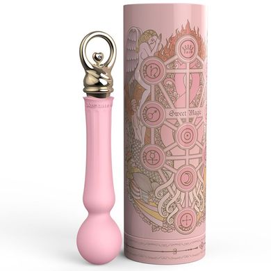 Вібромасажер із підігрівом Zalo Sweet Magic Confidence Wand Fairy Pink (діаметр 4,2 см) зображення