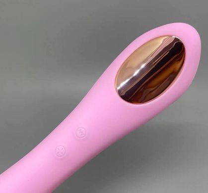 Вакуумний кліторальний стимулятор з вібрацією Femintimate Daisy Massager Pink (діаметр 4,2 см) зображення