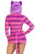 Еротичний костюм кішечки Leg Avenue Comfy Cheshire, розмір XS картинка 7