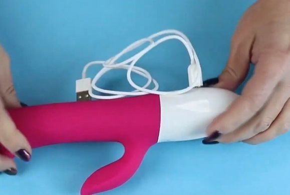 Пульсатор-кролик с подогревом Leten Vibrator Realistic (отросток с вибрацией) картинка