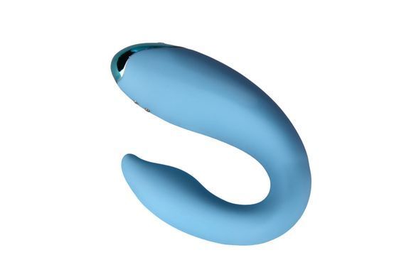 Вібратор для пар з пультом ДК та зарядним кейсом FairyGasm PleasureBerry blue зображення