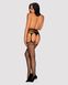 Сексуальні панчохи із поясом Obsessive Garter stockings S815, розмір S/M/L картинка 6