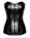 Корсет на блискавці Noir Handmade F334 Powerwetlook corset, розмір S картинка 3