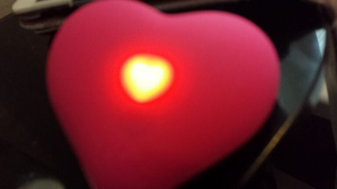 Кліторальний вібратор-сердечко Rianne S Heart Vibe Rose, рожевий зображення