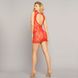 Еротична сукня-сітка з сексуальним вирізом JSY "Грація", One Size Red картинка 2