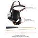 Маска-сбруя для орального секса с поводком LOCKINK SEVANDA Blowjob Head Muzzle with Leash картинка 10