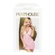 Сорочка з коміром халтером + стрінги Penthouse Sweet&Spicy Rose, розмір L/XL картинка 3