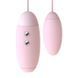 Вакуумный стимулятор с виброяйцом 2-в-1 KissToy Miss VV Pink (диаметр виброяйца 2,8 см) картинка