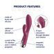 Вибратор-кролик с ротацией Satisfyer Spinning Rabbit 1 Red (диаметр 3,5 см) картинка 8