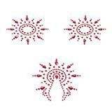 Пестіс Petits Joujoux Gloria set of 3 - Red (Червоний) зображення