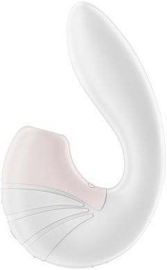 Вакуумний стимулятор &ndash; вібратор Satisfyer Supernova White (діаметр 3,5 см) зображення