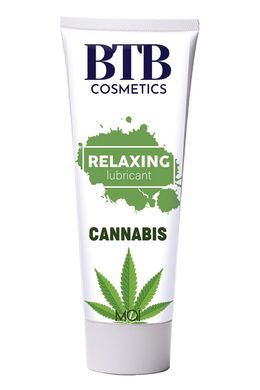 Розслаблюючий лубрикант на водній основі MAI BTB Relaxing Lubricant Cannabis, канабіс (100 мл) зображення