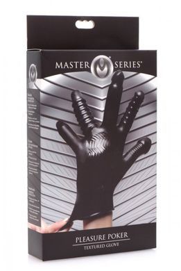 Перчатка с разными текстурами Master Series Pleasure Poker Textured Glove картинка