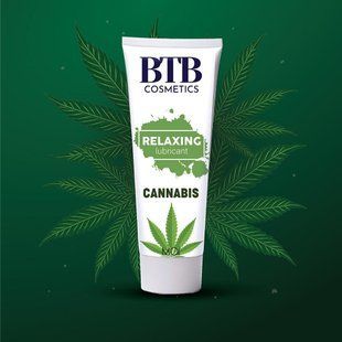 Расслабляющий лубрикант на водной основе MAI BTB Flavored Cannabis, каннабис (100 мл) картинка