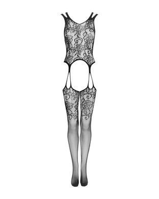 Ажурный бодистокинг с открытым доступом Obsessive Bodystocking F237, размер S/M/L картинка