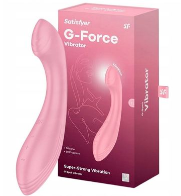 Вібратор для точки G Satisfyer G-Force Pink (діаметр 3,6 см) зображення