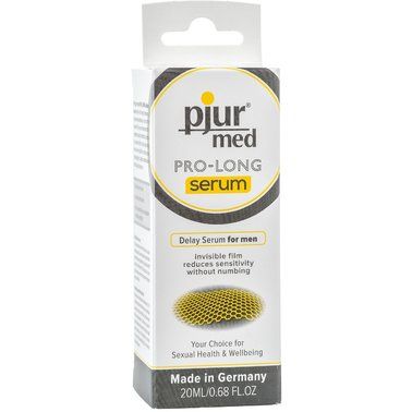 Пролонгуючий гель для чоловіків pjur MED Pro-long Serum (20 мл) зображення