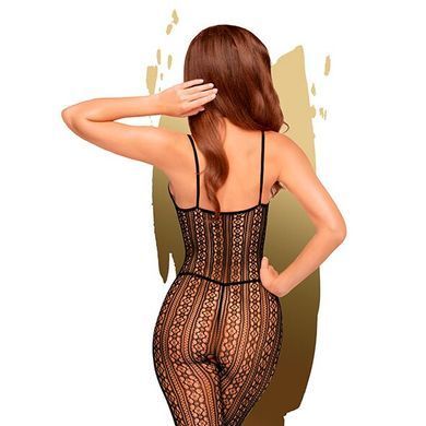 Бодістокінг з доступом Penthouse Dark Wish Black, розмір XL зображення