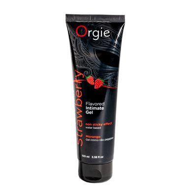 Съедобный лубрикант на водной основе Orgie Lube Tube Strawberry, клубника (100 мл) картинка