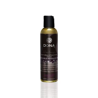 Массажное масло сьедобное с феромонами DONA Kissable Massage Oil Шоколадный мусс (110 мл) картинка