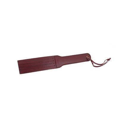Шкіряний паддл двосторонній Liebe Seele Wine Red Spanking Paddle зображення