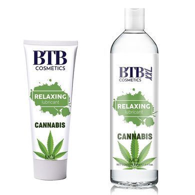 Расслабляющий лубрикант на водной основе MAI BTB Flavored Cannabis, каннабис (100 мл) картинка