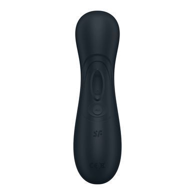 Вакуумный клиторальный стимулятор с вибрацией Satisfyer Pro 2 Generation 3 with Liquid Air Dark Grey картинка