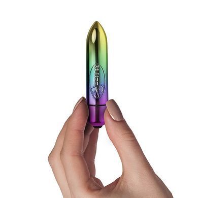 Вібратор (віброкуля) Rocks Off Coloured 7 Speed RO-80mm Rainbow, Веселка зображення