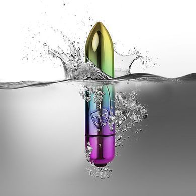 Вібратор (віброкуля) Rocks Off Coloured 7 Speed RO-80mm Rainbow, Веселка зображення